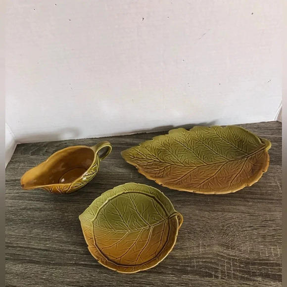 Vtg Royal Winton  Leaf Serving Dishes - Picture 4 of 11